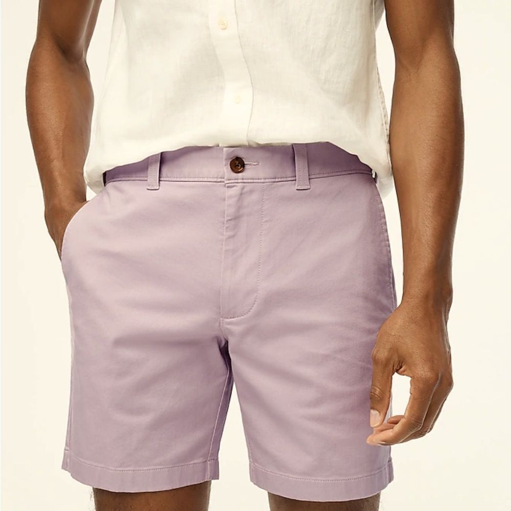 Adidas Lightweight Stretchy Golf Shorts Lilac Lavender size 36